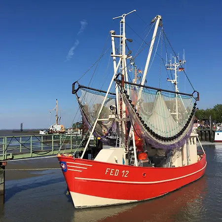 Semesterbostad Am Deich Tossens